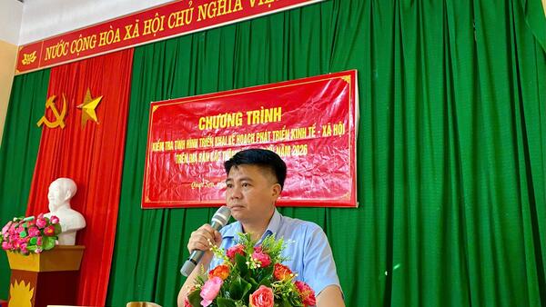 UBND xã Quan Sơn kiểm tra tình hình phát triển kinh tế - xã hội tại các thôn trên địa bàn