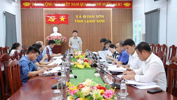 HĐND XÃ QUAN SƠN TỔ CHỨC HỘI NGHỊ GIAO BAN THƯỜNG TRỰC HĐND XÃ 6 THÁNG ĐẦU NĂM 2026