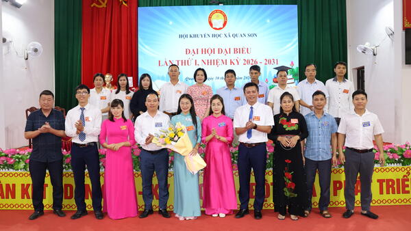 ĐẠI HỘI ĐẠI BIỂU HỘI KHUYẾN HỌC XÃ QUAN SƠN LẦN THỨ I, NHIỆM KỲ 2026 – 2031