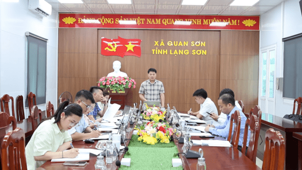 ĐẢNG ỦY XÃ QUAN SƠN TỔ CHỨC HỘI NGHỊ BAN THƯỜNG VỤ ĐẢNG ỦY KỲ THỨ MƯỜI BA