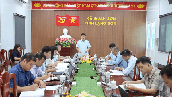 THƯỜNG TRỰC HĐND XÃ QUAN SƠN TỔ CHỨC HỘI NGHỊ GIAO BAN THÁNG 8